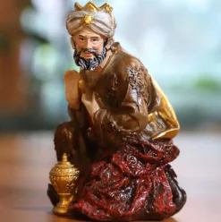 Merkloos Kerststallen></noscript>Kerststal - 30 Cm Kerstfiguren - 11 Beeldjes - Kerstdecoratie - Maria - Jesus - Joseph - Wijze Mannen - Dieren - Bijbel - Polystone