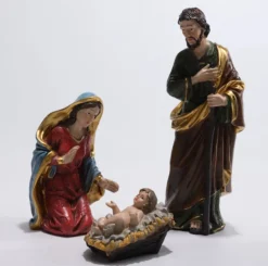 Merkloos Kerststallen></noscript>Kerststal - 30 Cm Kerstfiguren - 11 Beeldjes - Kerstdecoratie - Maria - Jesus - Joseph - Wijze Mannen - Dieren - Bijbel - Polystone