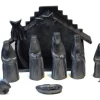 Floz Kerststallen>Kerststal - Silver Black - Hout - Fairtrade Uit Indonesie
