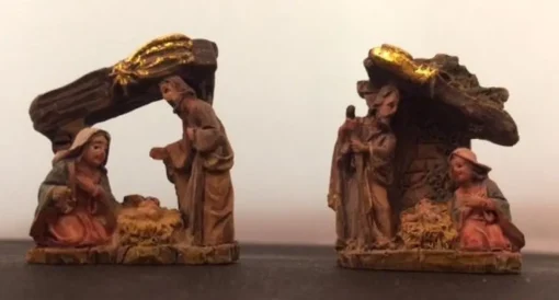 Eigenmerk Home made Kerststallen>Kerststal 2 Stuk