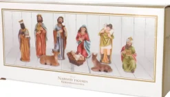Nampook Kerststallen></noscript>Kerststal Figuren - Kerstgroep - Kerstbeeldjes Voor Kerststal - H=10Cm - Set Van 9 Stuks