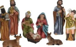 Nampook Kerststallen></noscript>Kerststal Figuren - Kerstgroep - Kerstbeeldjes Voor Kerststal - H=10Cm - Set Van 9 Stuks