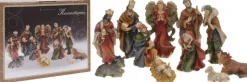 Merkloos Kerststallen></noscript>Kerststal Figuren - 26X6X22 Cm - 11 Delig