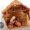 Goudman Kerststallen>Kerststal Glanzend Bruin Inkl. Figuren