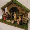 Bouwman Kerststallen>Kerststal Hout Met 7 Figuren (6339)