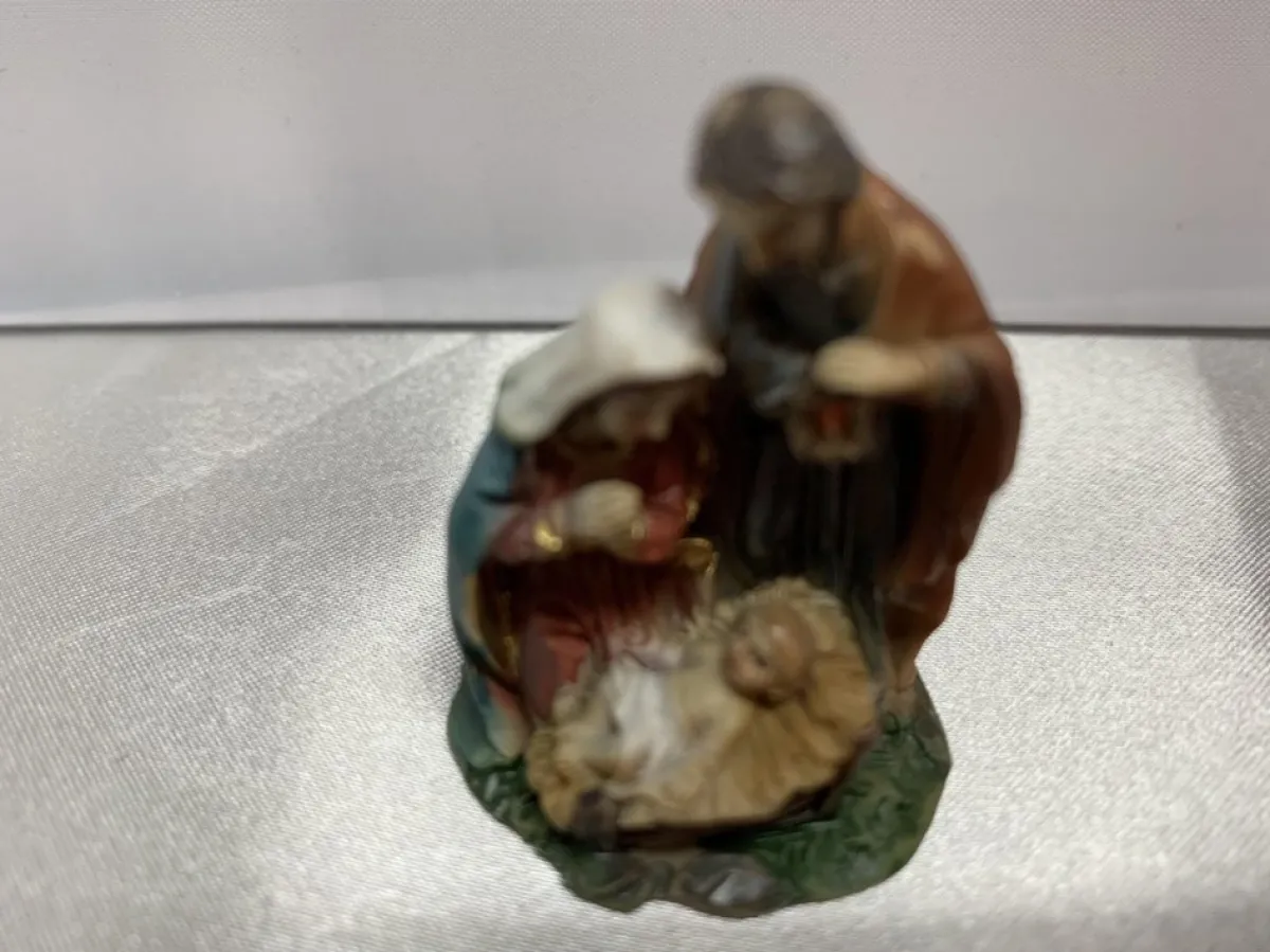 Eigenmerk Home made Kerststallen>Kerststal Josef, Maria En Kindeke Jezus