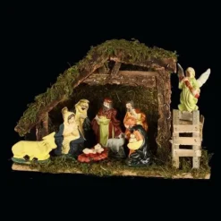 Feeric lights u0026 Christmas Kerststallen></noscript>Kerststal Met 8 Kerstfiguren - 20 Cm - Porselein