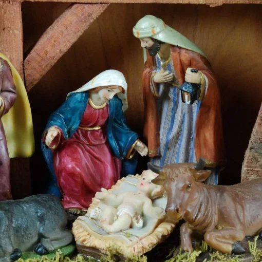 Merkloos Kerststallen>Kerststal Set