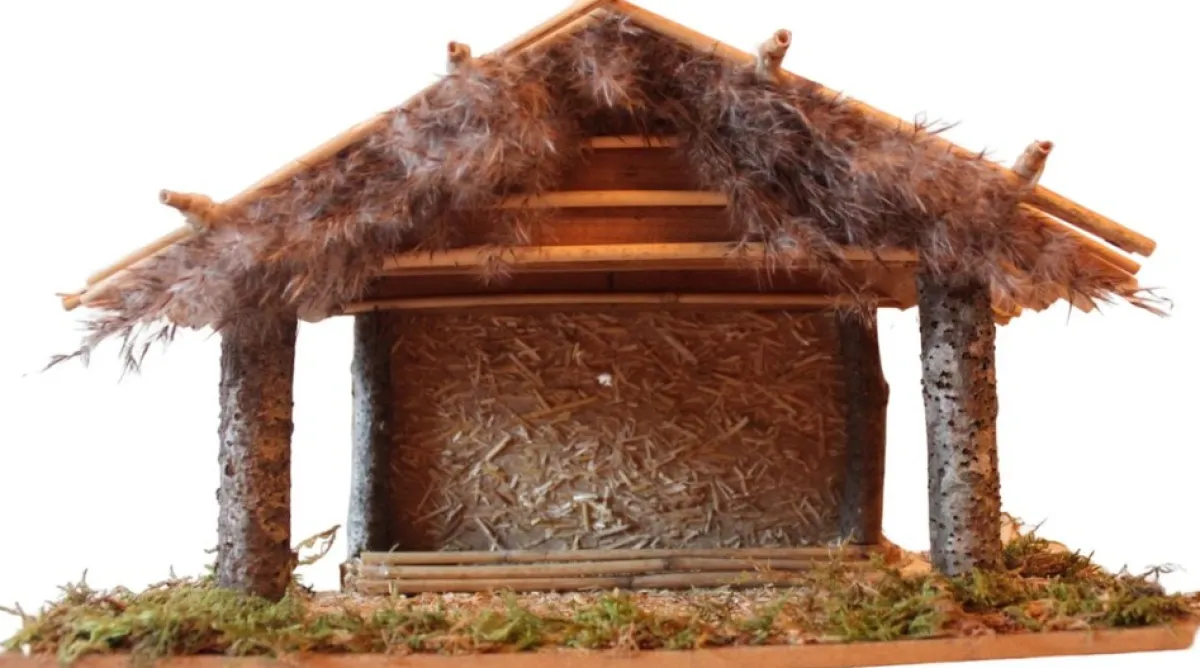 HC ProductOnline Kerststallen>Kerststal Zonder Figuren | Kerststal Zonder Beelden | Lege Kerststal | Kerststal Hout