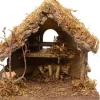 Merkloos Kerststallen>Kerststal Zonder Figuren 30 Cm - Lege Kerststallen