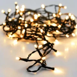 Merkloos Kerstverlichting - Lichtsnoer - 560 Led's - Lengte: 11 Meter - Warm Wit Outlet