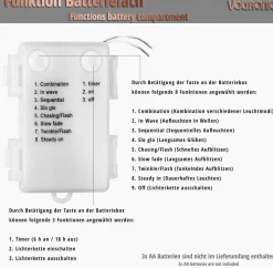 Trend24 Kerstverlichting - Sfeerverlichting - Kerstverlichting Buiten - Kerstverlichting Binnen - Kerstversiering - Feestverlichting - Lichtsnoer - Lichtsnoer Buiten - Voor Binnen En Buiten - Op Batterij - 10 M - Warm Wit Best