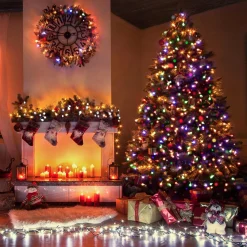 Trend24 Kerstverlichting - Sfeerverlichting - Kerstverlichting Buiten - Kerstverlichting Binnen - Kerstversiering - Feestverlichting - Lichtsnoer - Lichtsnoer Buiten - Voor Binnen En Buiten - Met Afstandsbediening - 20 M - Warm Koud Best Sale