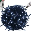 Trend24 Kerstverlichting - Sfeerverlichting - Kerstverlichting Buiten - Kerstverlichting Binnen - Kerstversiering - Feestverlichting - Lichtsnoer - Lichtsnoer Buiten - Voor Binnen En Buiten - Met Afstandsbediening - 20 M - Koud Wit Outlet