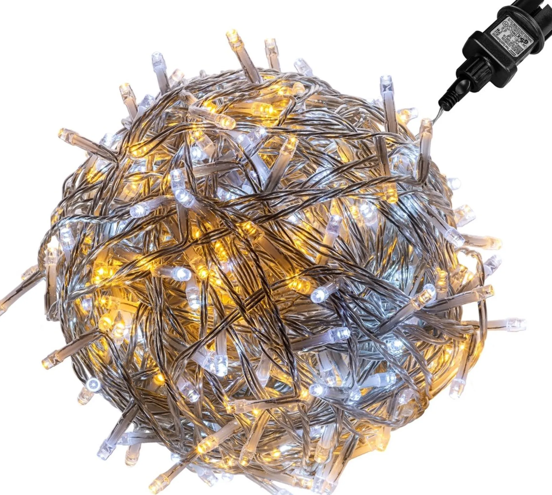 Trend24 Kerstverlichting - Sfeerverlichting - Kerstverlichting Buiten - Kerstverlichting Binnen - Kerstversiering - Feestverlichting - Lichtsnoer - Lichtsnoer Buiten - Voor Binnen En Buiten - 20 M - Warm Koud Outlet