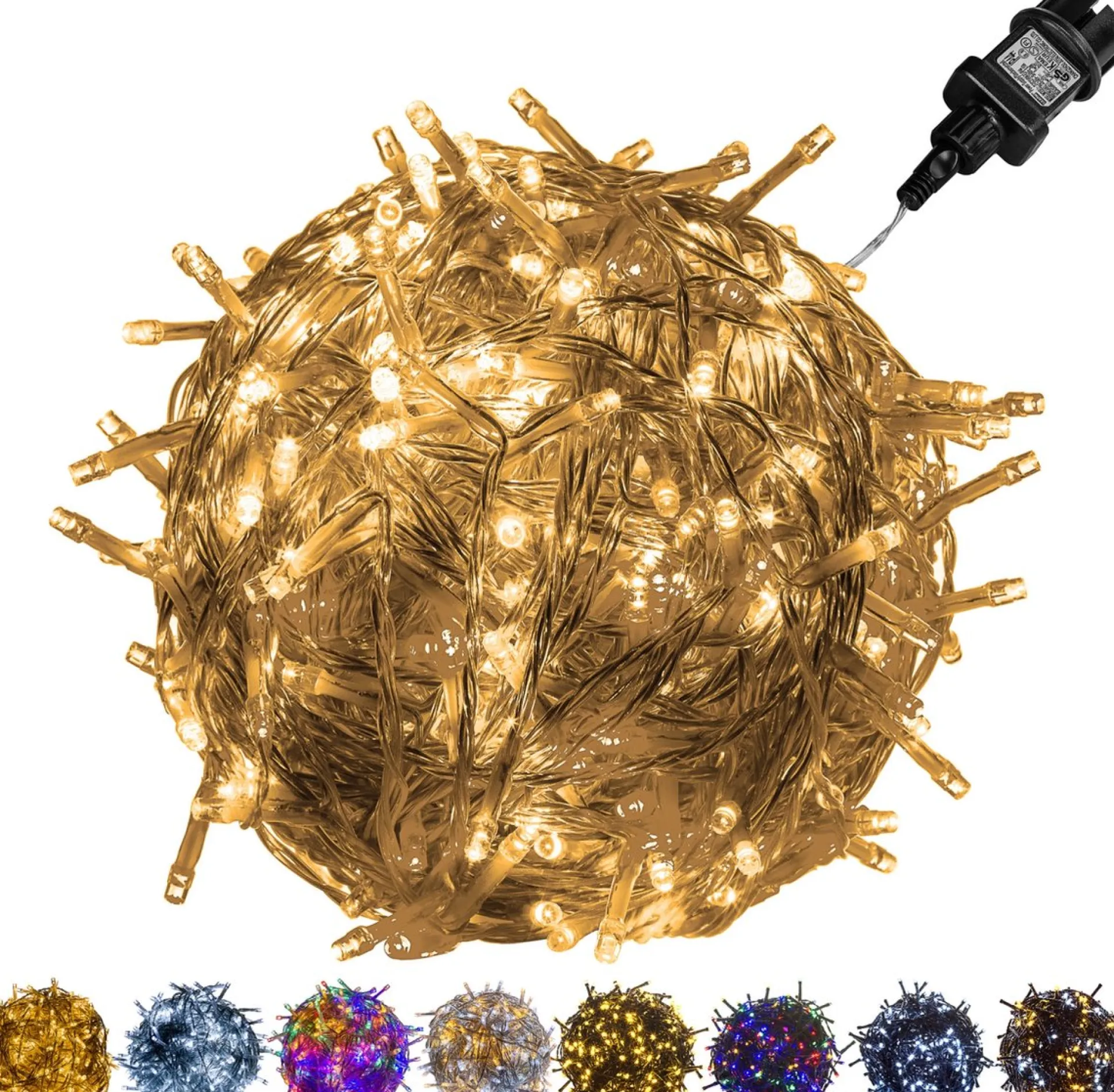 Trend24 Kerstverlichting - Sfeerverlichting - Kerstverlichting Buiten - Kerstverlichting Binnen - Kerstversiering - Feestverlichting - Lichtsnoer - Lichtsnoer Buiten - Voor Binnen En Buiten - 40 M - Warm Wit Cheap