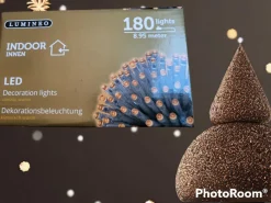 Lumineo Kerstverlichting Binnen Led 180 Kerstlampjes Klassiek Warm 8.95 Meter Cheap