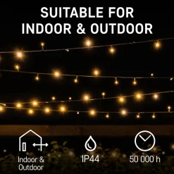 Emos Kerstverlichting Buiten - 18 Meter 180 Led - Warm Wit - 8 Modi - Lichtsnoer - Ip44 Stekker - Kerstboomverlichting - Geschikt Voor Binnen En Buiten - Kerstverlichting Led Cheap