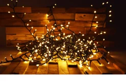 discountershop Kerstverlichting Buiten - 10 Meter 500 Led - Extra Warm Wit - Lichtsnoer Nano Koperdraad - Ip44 Stekker Met Timerfunctie - Kerstboomverlichting - Geschikt Voor Binnen En Buiten - Kerstverlichting Led Clearance