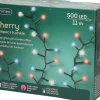 Lumineo Kerstverlichting Compact Twinkel Rood/Wit/Blauw 500 Lampjes Best Sale