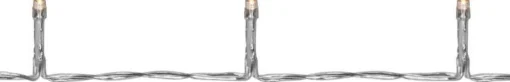Merkloos Kerstverlichting Transparant Snoer Met 80 Warm Witte Lampjes - 6 Meter - Kerstlampjes/Kerstlichtjes - Binnen/Buiten Flash Sale