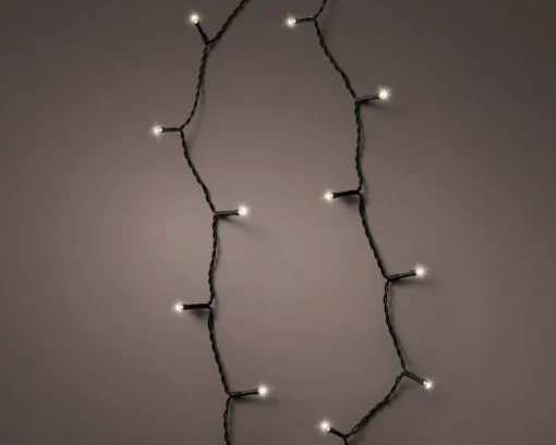 Decoris Kerstverlichting Twinkle Op Batterij Warm Wit Buiten 192 Lampjes - Boomverlichting Shop