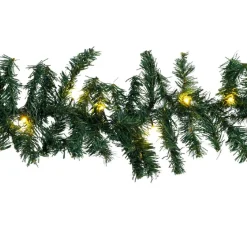 Merkloos Guirlandes></noscript>Kerstversiering - Guirlande Met Verlichting