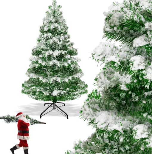 Kesser ® Kunstkerstboom - Kerstboom - Kunstmatige Kerstboom Van Pe - Sneeuw, 140Cm Discount