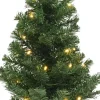 Everlands Kleine Volle Kerstboom In Jute Zak 45 Cm - Kunst Kerstbomen / Kunstbomen- Met 10 Lampjes - Op Batterijen Online