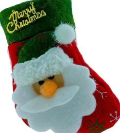 Knaak Kerstsokken> Kerstsok Kerstman Voor Bestek En/Of In De Kerstboom - 1 Stuk - Kerstdecoratie