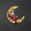 Konst Smide Led Raamdecoratie Kerstman Verlichte Kerstfiguren - 40 Cm - Maan - 20 Leds Best Sale