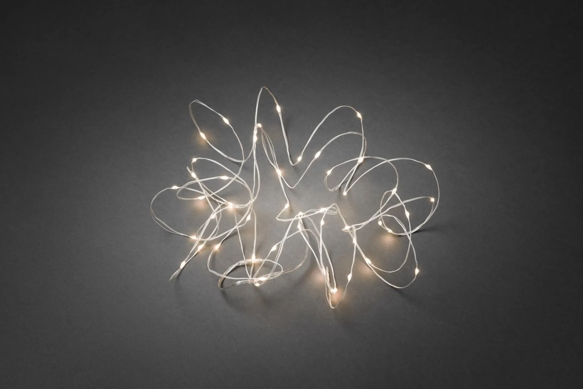 Konst Smide Konstsmide - 6386-102 Kerstverlichting (Motief) Druppel - Binnenin Led Met Netvoeding (Monochroom) - Warm Wit - Verlichte Lengte Shop