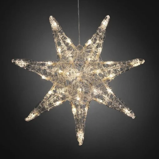 Konst Smide Konstsmide 6110 - Verlicht Kerstfiguur - 32 Lamps Led Acryl Ster 1D - 45Cm - 24V - Voor Binnen - Warmwit Flash Sale