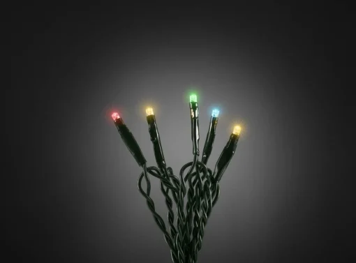 Konst Smide Konstsmide 6353-520 Micro-Lichtketting Binnen Werkt Op Het Lichtnet Aantal Lampen 50 Led Rgb Verlichte Lengte: 3.43 M Dimbaar Discount