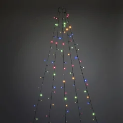 Konst Smide Guirlandes></noscript>Konstsmide Christmas Tree Lightset Led, Slinger, Polyvinyl Chloride (Pvc), Groen, Multi, 1,8 M, Ip20