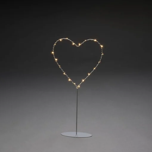 Konst Smide Konstsmide Kerstverlichting Hart 20 Led 2200K Ip20 40 Cm Amber Store