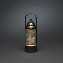 Konst Smide Kerstbeelden></noscript>Konstsmide Lantaarn Met Kerstscene Sneeuw En Led