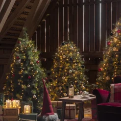 Konst Smide Kerstbeelden></noscript>Konstsmide Lantaarn Met Kerstscene Sneeuw En Led