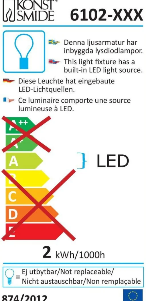 Konst Smide Konstsmide Led Acrylster Kerstverlichting - 34 Cm - 24 Lampjes - 24V - Voor Binnen - Warmwit Flash Sale