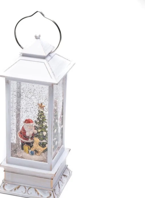 Konst Smide Konstsmide Led Sneeuwlantaarn Met Kerstman En Hond Discount