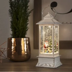 Konst Smide Konstsmide Led Sneeuwlantaarn Met Kerstman En Hond Discount