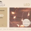 Anna's Collection Koper Draadverlichting Met Timer 20 Led Lampjes 1 Meter - Koperdraad Sfeerverlichting - Voor Binnen En Buiten Gebruik Shop