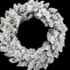Fééric Lights and Christmas® Kerstkransen>Krans - Dennenkrans 40 Cm - Krans Met Sneeuw - Kerst Versiering - Kerstdecoratie