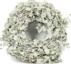 geen merk aanduiding Guirlandes>Krans Hoppe Birchleaf D40H12 Kerstartikelen