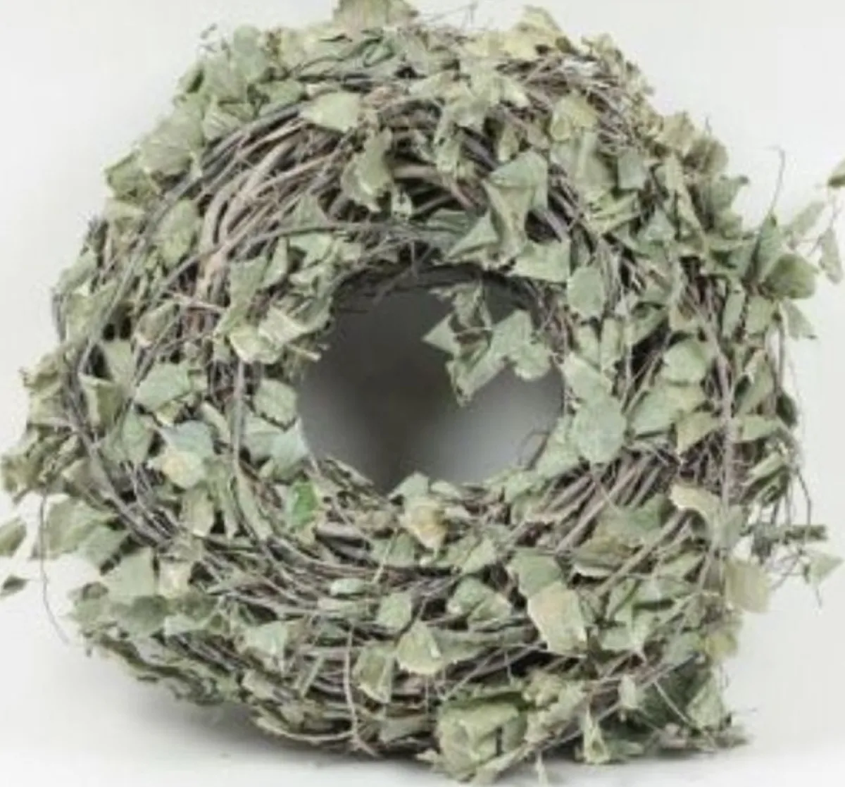 geen merk aanduiding Guirlandes>Krans Hoppe Birchleaf D40H12 Kerstartikelen