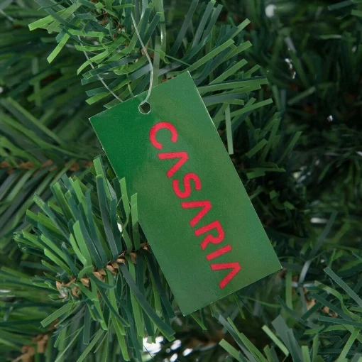 Casaria Kunst Kerstboom, 240 Cm, Standaard Flash Sale