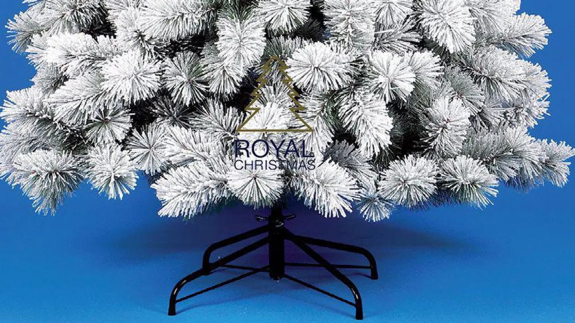 Royal Christmas Kunst Kerstboom Chicago Pp Met Sneeuw / Flock - Lengte 180 Cm - 312 Takken Cheap