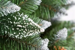 Viking Choice Kunstkerstboom 160 Cm - Met Houten Stam - Sneeuw En Dennenappels Store