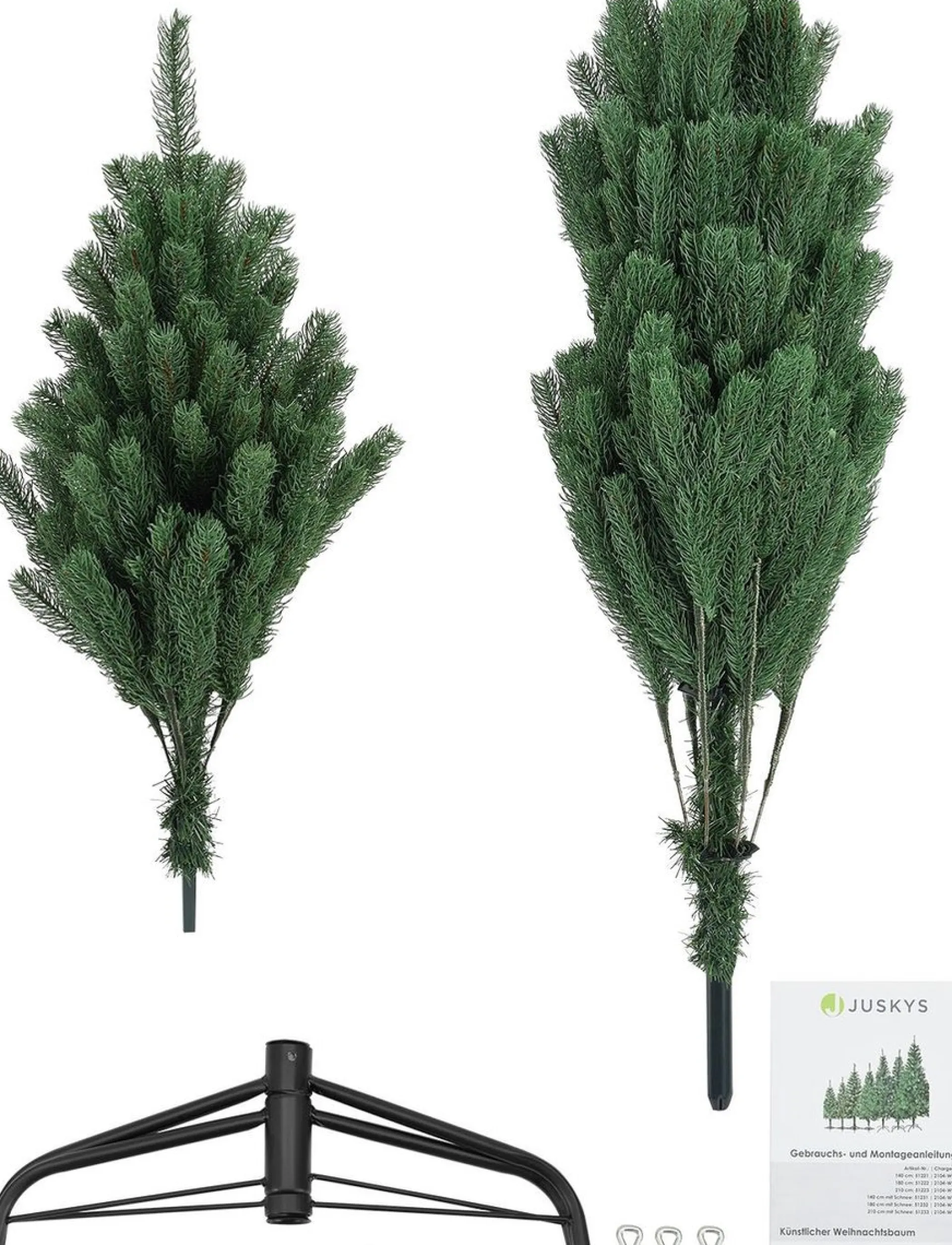 Juskys Kunstkerstboom / Kerstboom Talvi - 140 X 75 Cm - Incl. Voet Discount