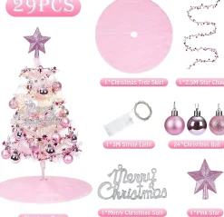 Merkloos Kunstkerstboom – Premium Kwaliteit - Realistische Kerstboom – Duurzaam 10 X 10 X 40 Cm Discount